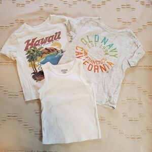 Toddler Tank Top and 2 s/s Tees
